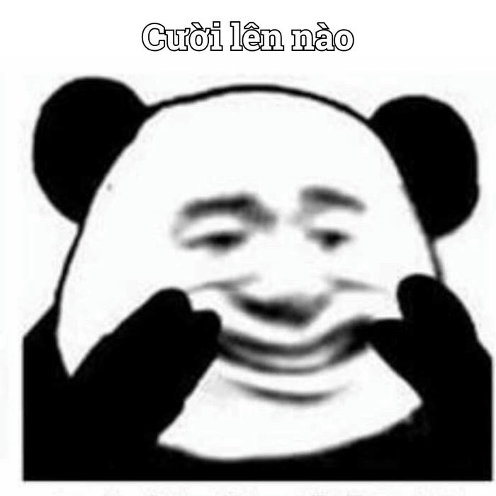 Mắt thâm gấu trúc hài hước