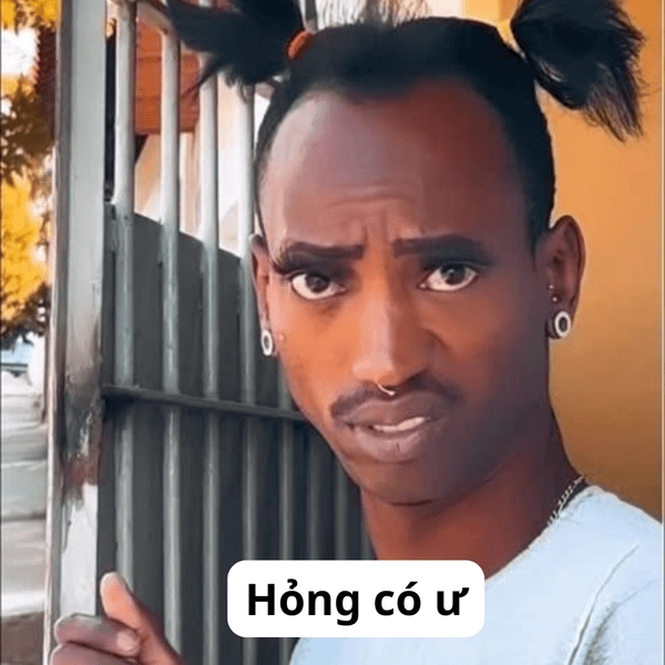 Meme anh da đen hoảng hốt cực hài