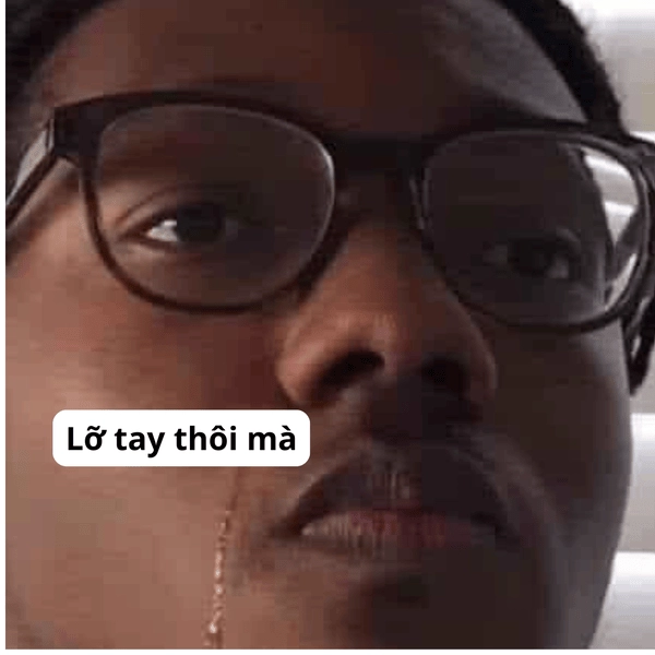 Hình meme anh da đen vui