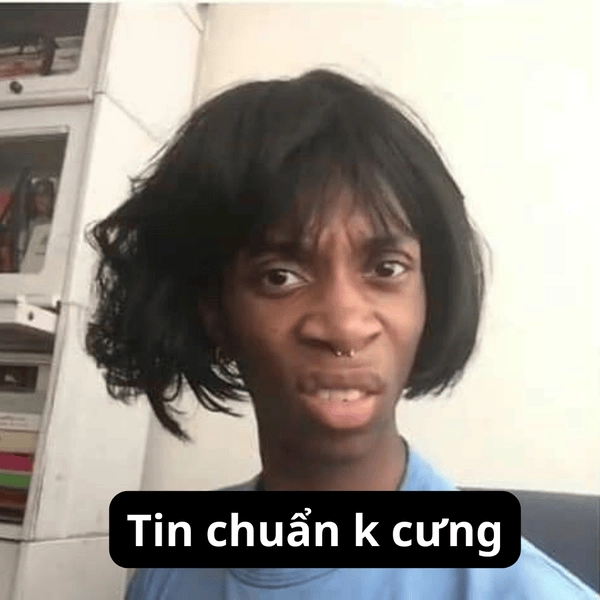 Meme anh da đen chấm hỏi ngơ ngác