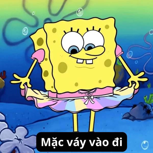 meme spongebob cực chất
