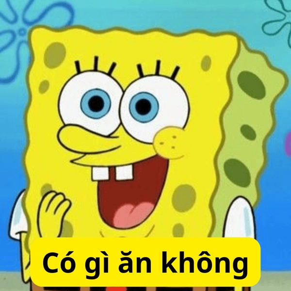 bọt biển hoạt hình meme cực hài