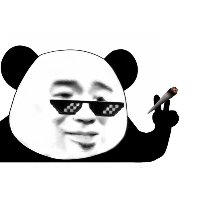 Meme gấu trúc hài trên Weibo
