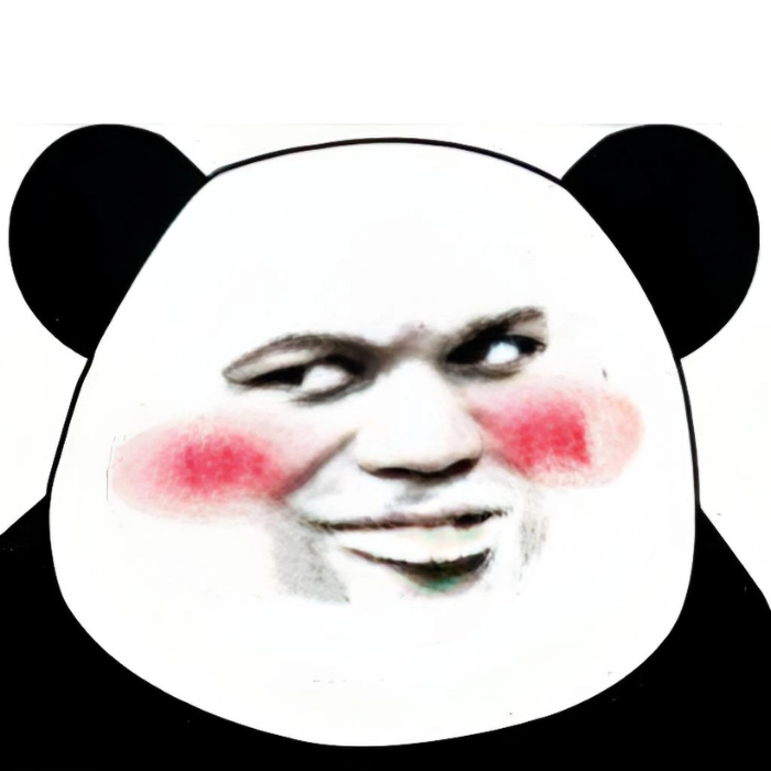 meme gấu trúc hài mặt cười 