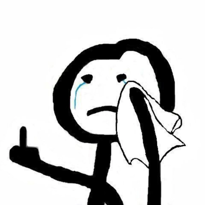 ảnh meme ko chữ lau nước mắt