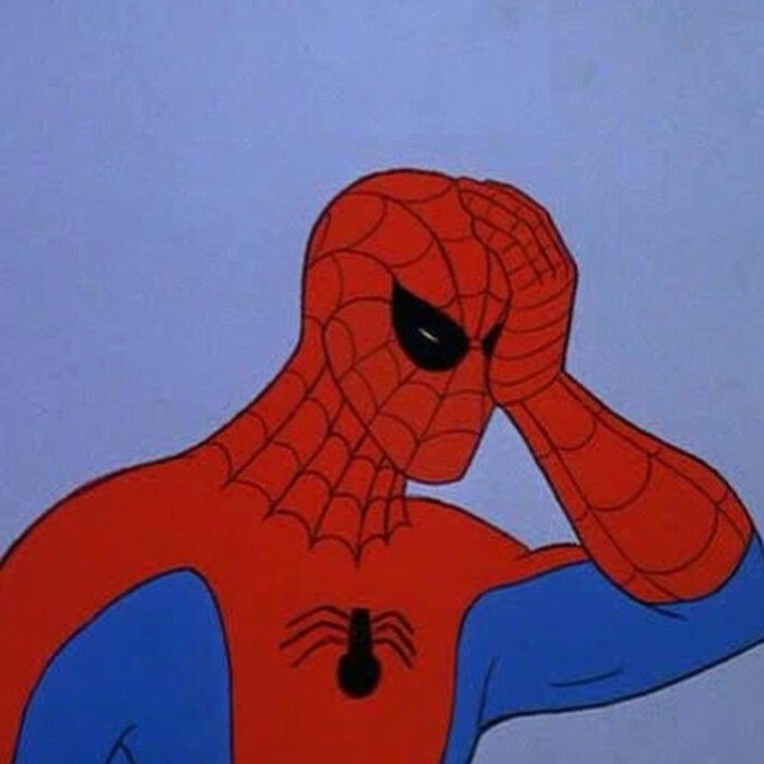 Hình ảnh người nhện meme vui nhộn