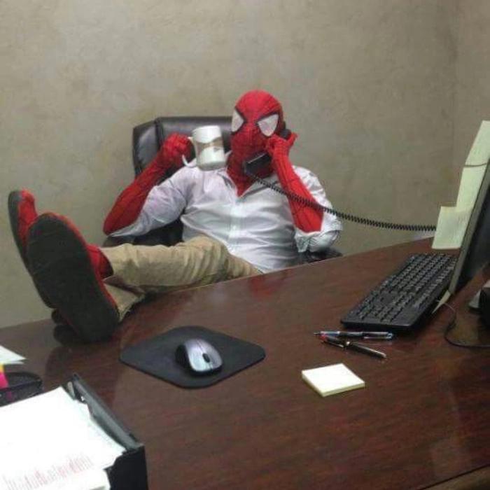 Ảnh meme người nhện hài hước