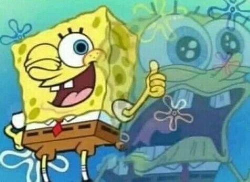 Meme Spongebob likes