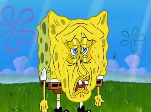 Meme hoạt hình Bọt Biển