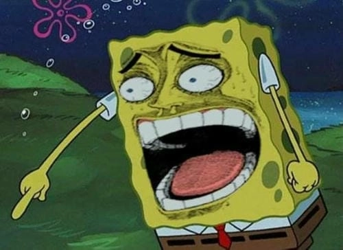 Hình ảnh Bọt Biển meme bá đạo