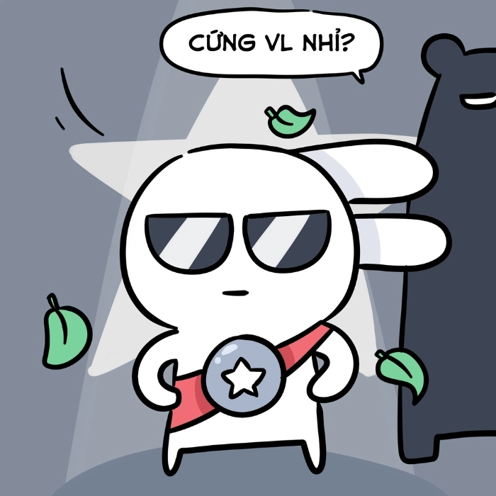 Meme thỏ bảy màu làm nhang nhồ siêu ngầu