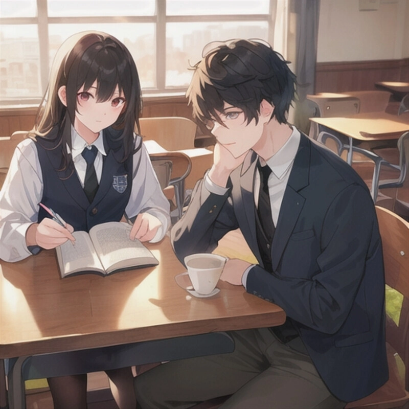 Hình ảnh anime nam học sinh cool ngầu