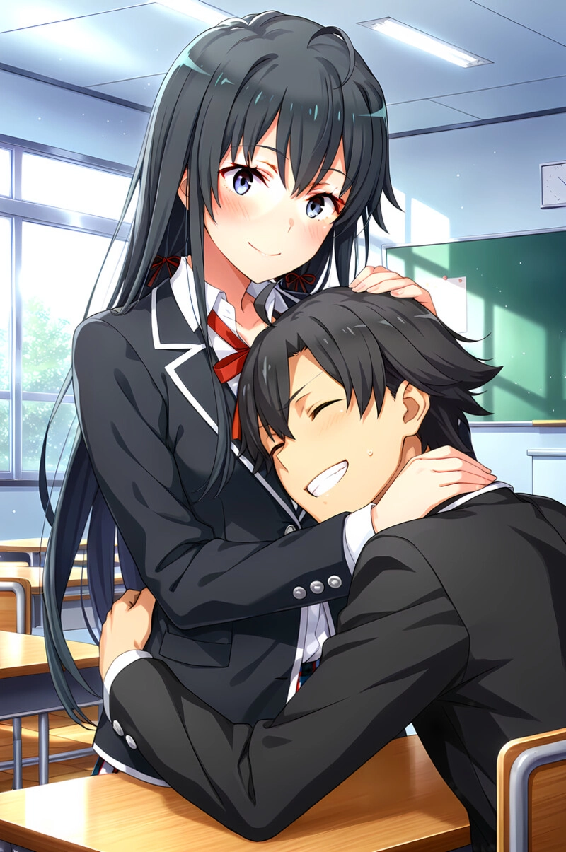 Hình ảnh anime boy học sinh điển trai