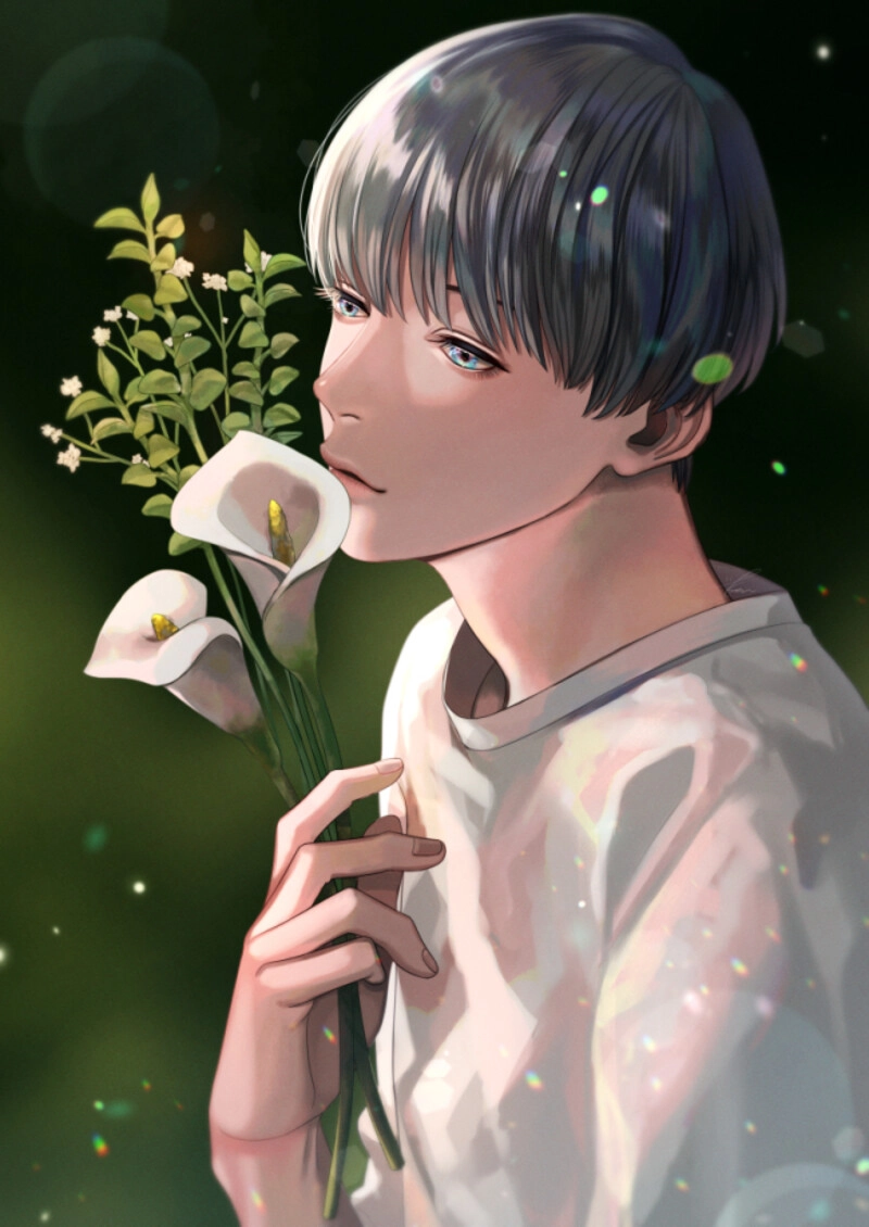 hình ảnh anime buồn nam u sầu 