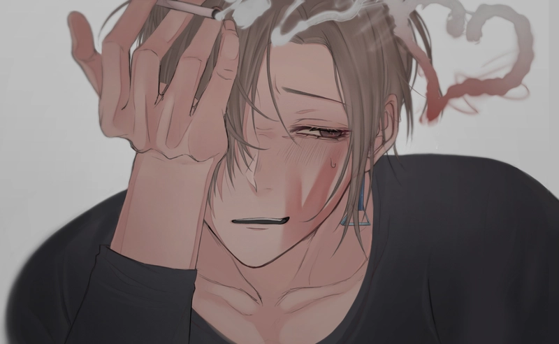 ảnh anime buồn nam cô đơn 