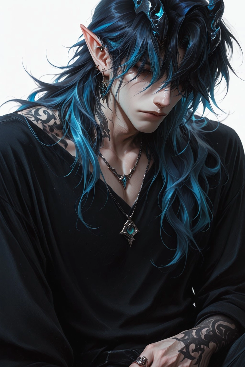 ảnh anime nam buồn khóc âm thầm 