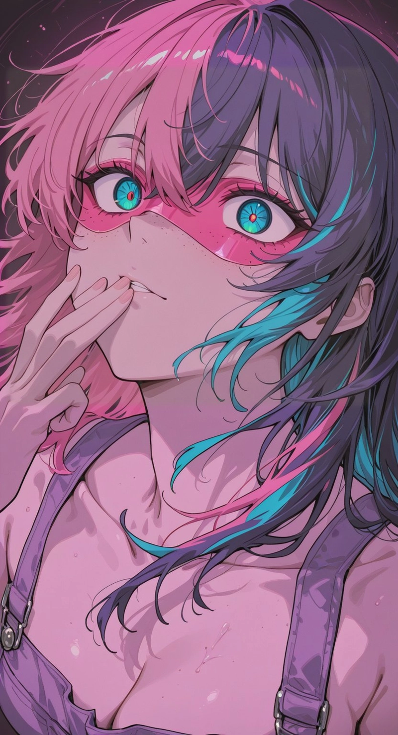 hình anime girl thần thái chất 