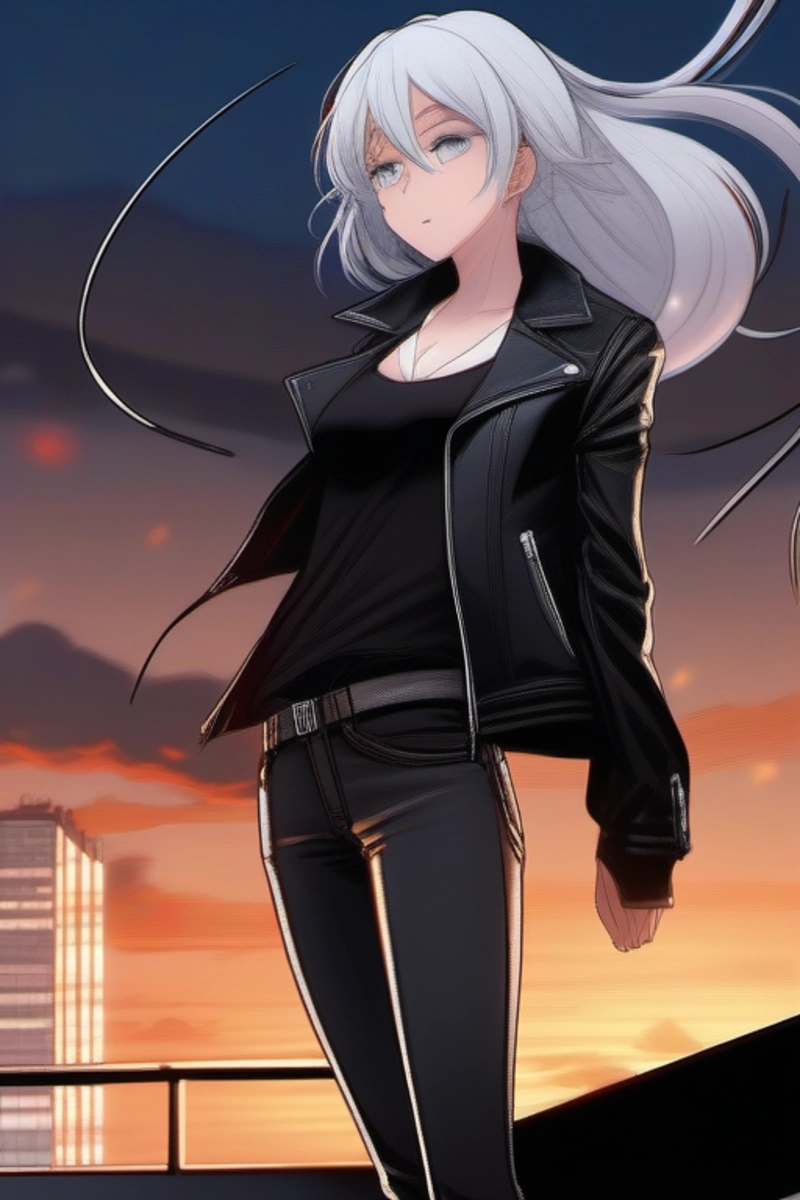 ảnh anime girl lạnh lùng ngầu 