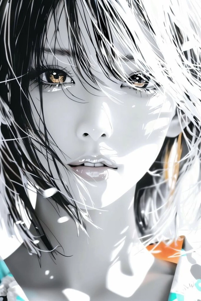 hình ảnh gái anime lạnh lùng 