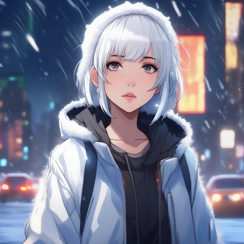 hình ảnh anime girl lạnh lùng ngầu 
