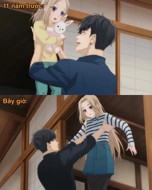 Hình anime meme đau lòng 