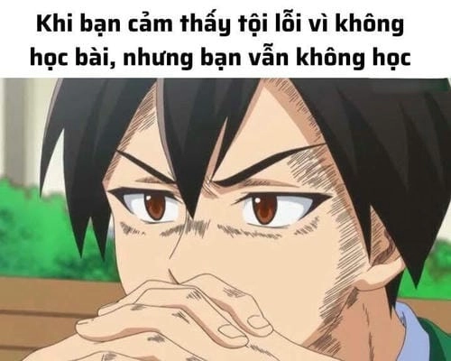 Hình anime dễ thương meme 