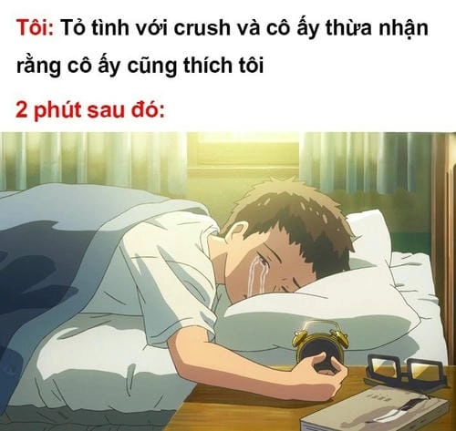Hình anime meme đáng yêu 