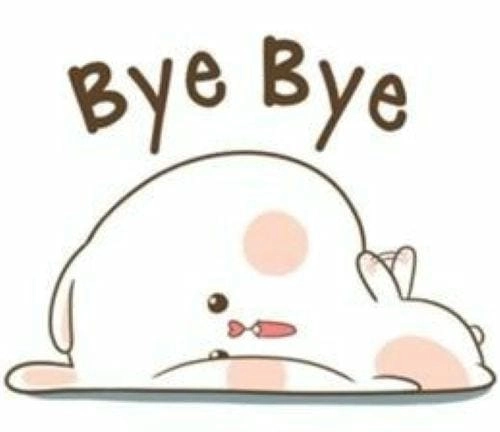 meme tạm biệt cute dễ thương 
