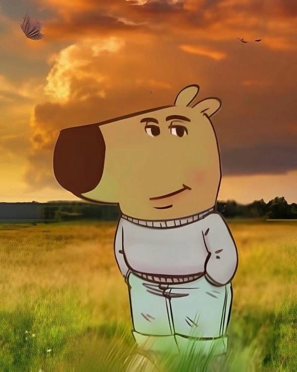 meme chill guy dễ thương 