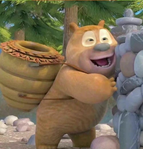 Ảnh meme chế gấu Boonie 