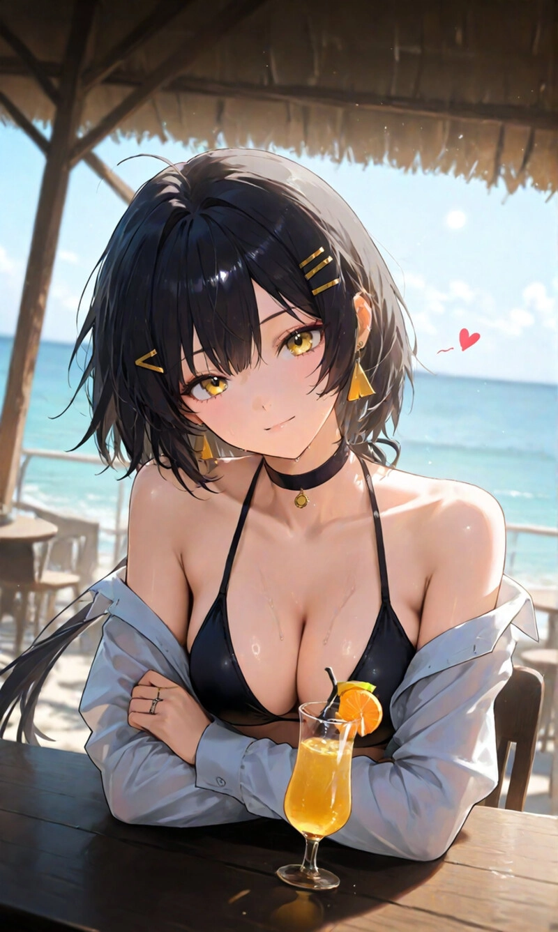 Hình anime gái xinh quyến rũ 