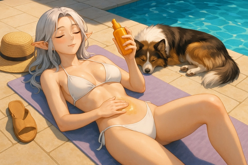 Hình ảnh anime nữ quyến rũ đẹp mê 