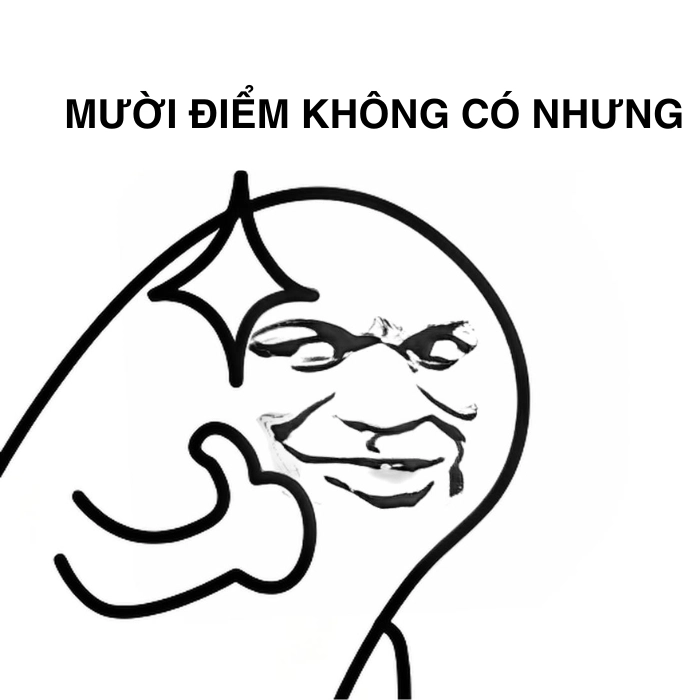 Hình ảnh meme 10 điểm viral 