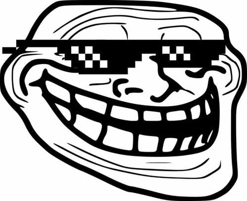 Meme troll dễ thương ngộ nghĩnh 