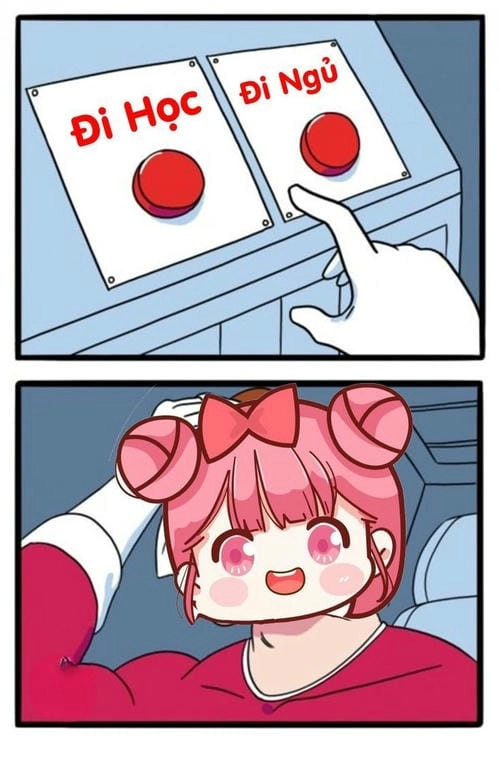 Hình meme đi ngủ dễ thương 