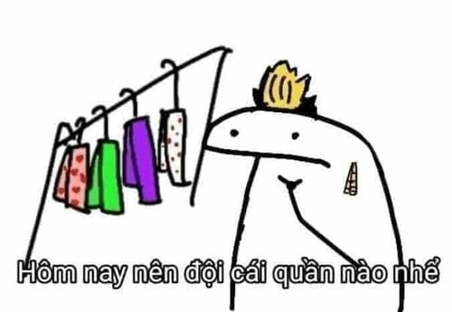 meme đội quần viral 