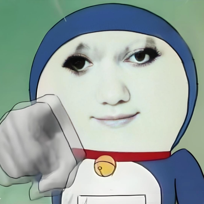 Doraemon cơ bắp meme ngầu lòi 