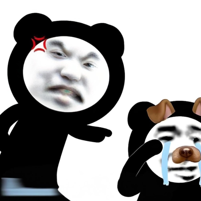 meme phản ứng gấu trúc tức giận