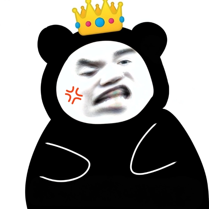 meme gấu trúc mặt tức