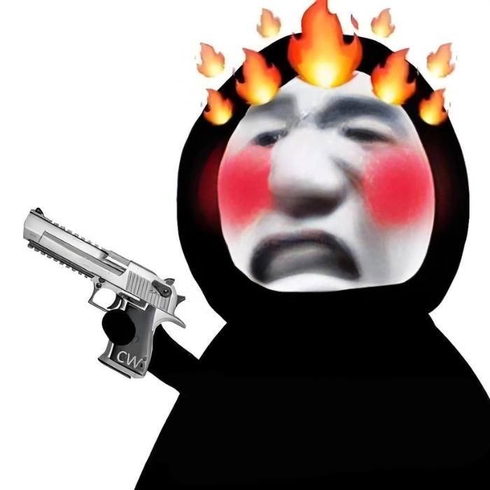 meme gấu trúc đang nổi điên