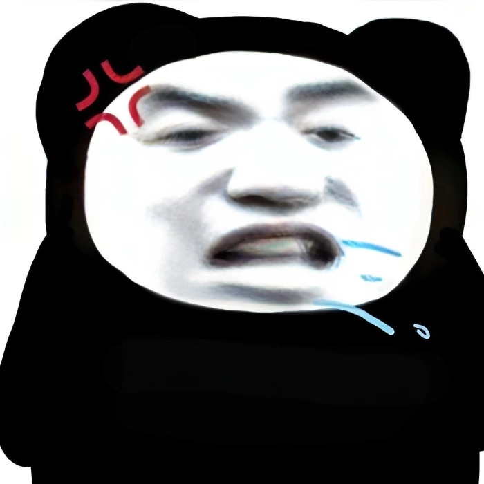 gấu trúc nổi nóng meme