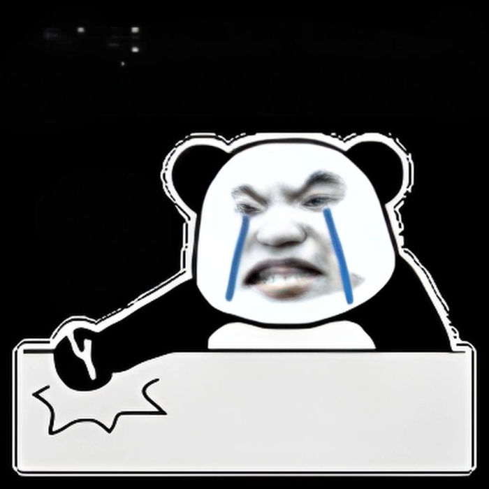 ảnh panda cáu giận