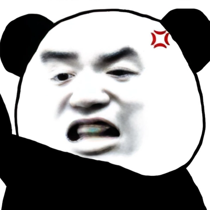 meme gấu trúc nổi cáu