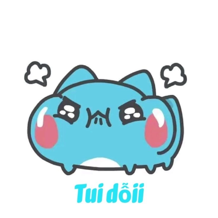 Ảnh meme dỗi bạn thân hài hước 