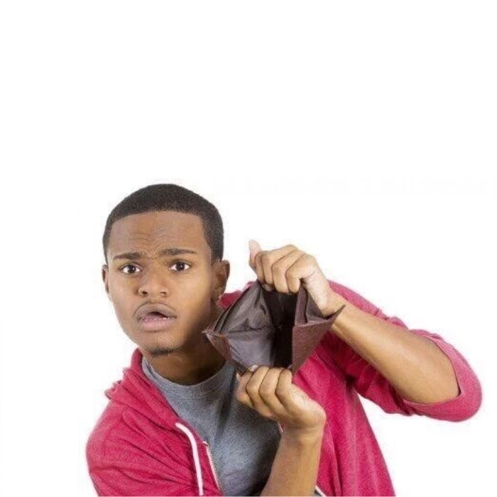 ảnh meme hết tiền chất