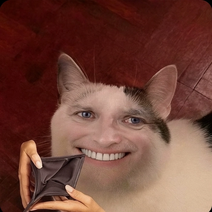 Ảnh meme không có tiền mà vẫn chill