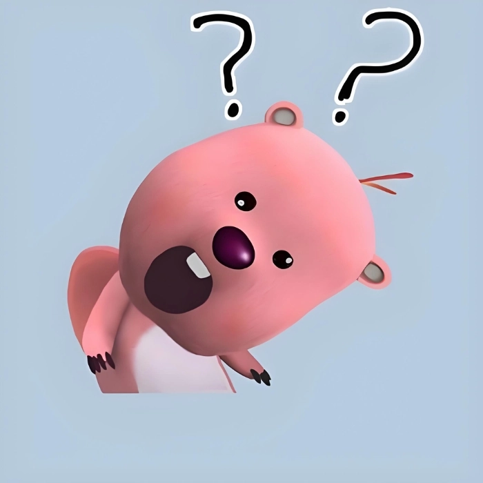 Loopy meme hồng cute xỉu 