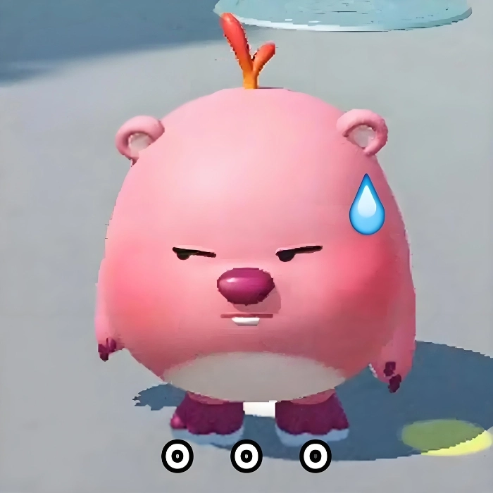 Meme Loopy hồng cute 
