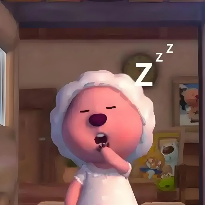 Ảnh hài Loopy màu hồng 