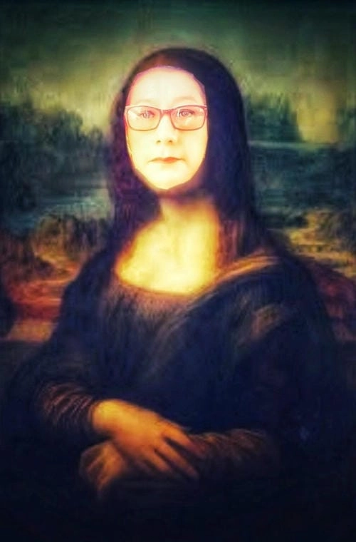Meme Mona Lisa biểu cảm hài